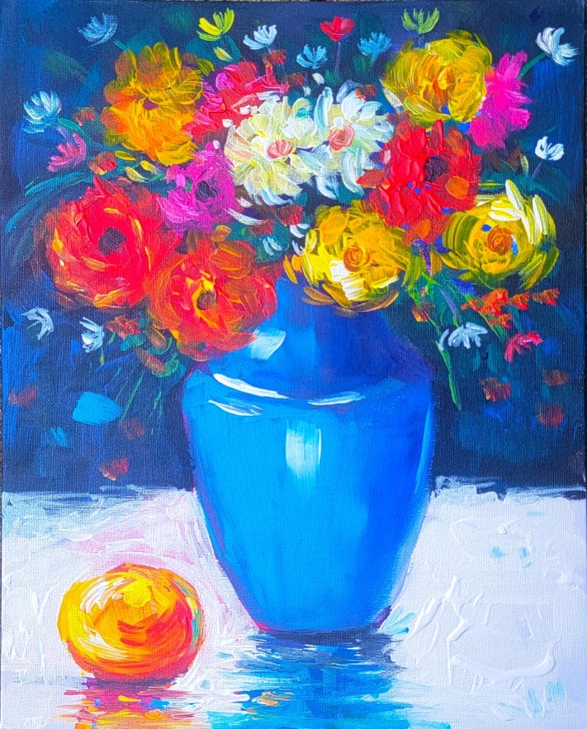 Sip and Paint Corporate Events and Team building events. Washington dc